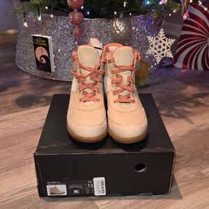 Sorel Kids Boots in Cream and Pink